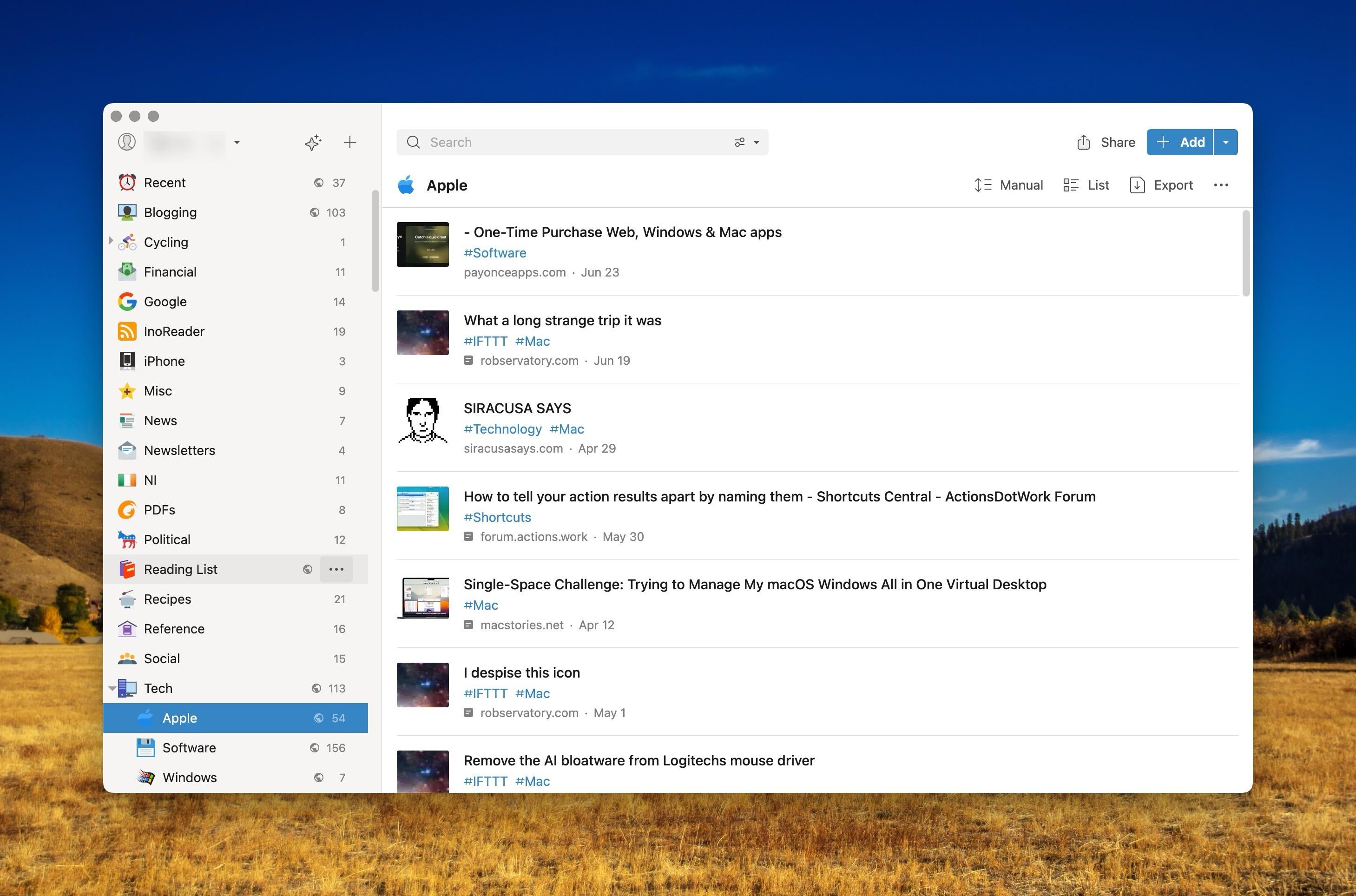 Thumbnail of www-reddit-com-r-macapps-comments-1f2c15q-battle-of-the-bookmark-managers 0