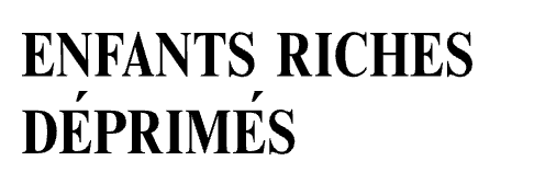 Thumbnail of Bags — Enfants Richés Deprimes