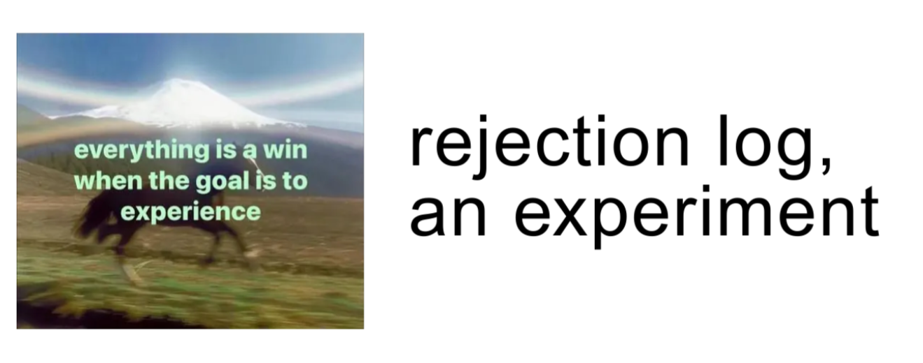Thumbnail of How keeping a rejection log has helped my creative practice