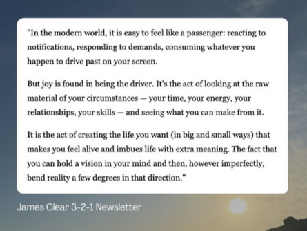 Thumbnail of feed updates