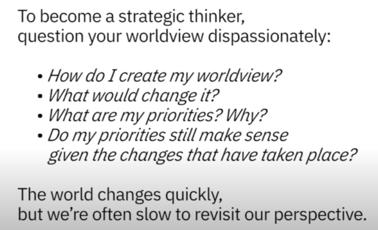 Thumbnail of Become a great strategic thinker | Ian Bremmer