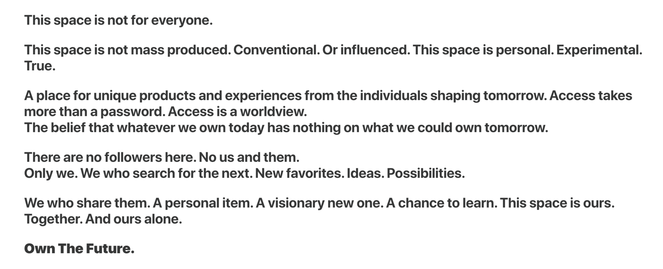 Thumbnail of Welcome to Own The Future