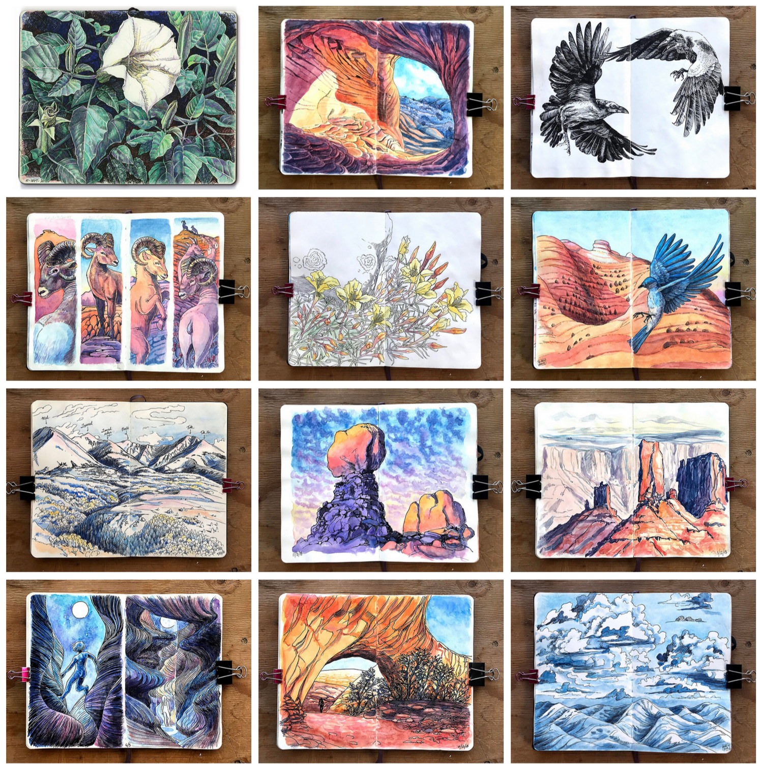 Thumbnail of Sketchbooks — Samantha Zim Art