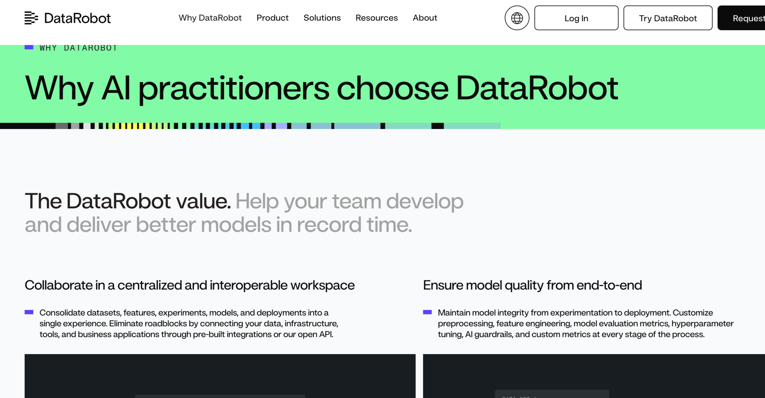 Thumbnail of DataRobot for AI practitioners | DataRobot