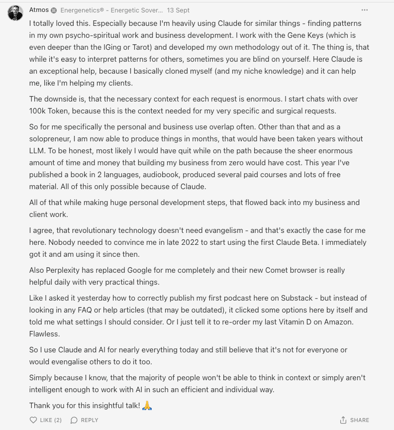 Thumbnail of Why Substack's Head of Design Thinks LLMs are Overrated