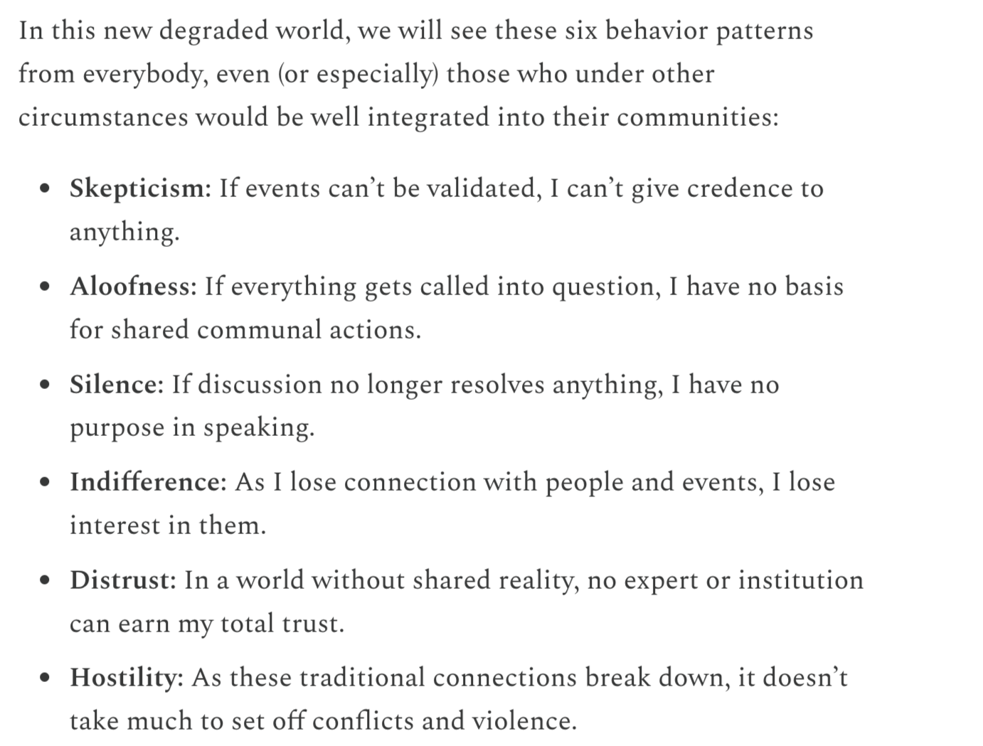 Thumbnail of Our Shared Reality Will Self-Destruct in the Next 12 Months