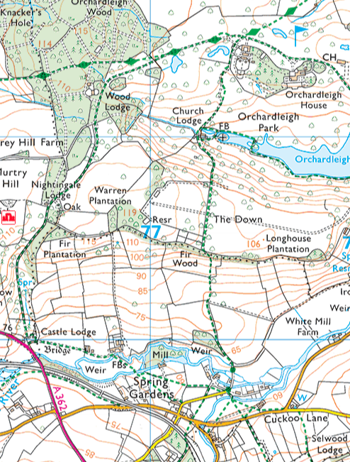 Thumbnail of Megalithic Portal Ancient and prehistoric sites UK map with OS background