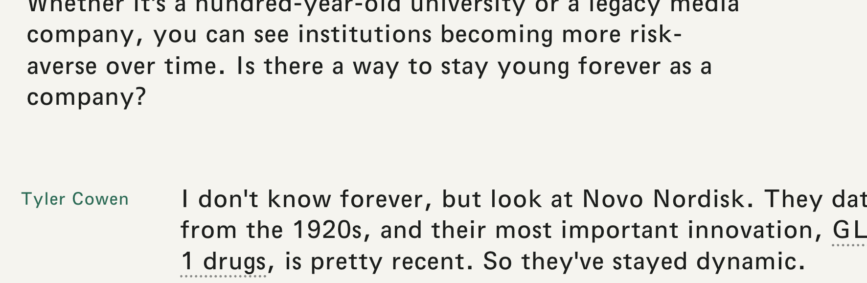 Thumbnail of In Conversation with Tyler Cowen