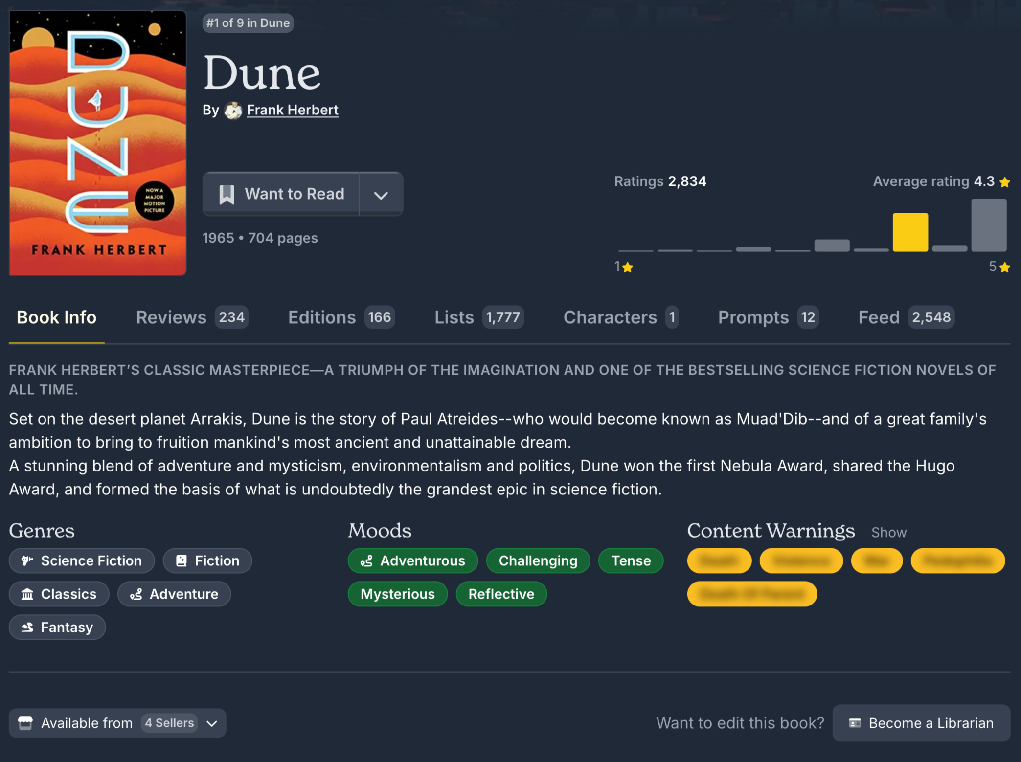 Thumbnail of Dune - Hardcover