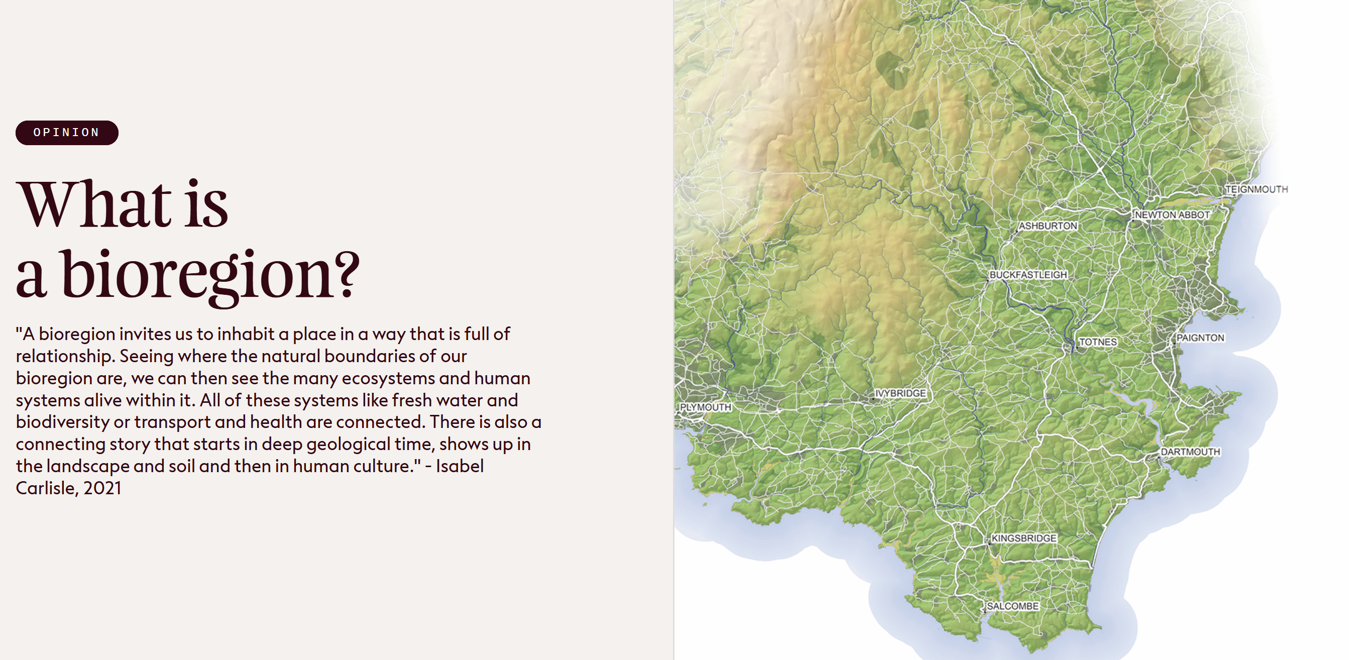 Thumbnail of What is a bioregion? • Bioregional Learning Centre