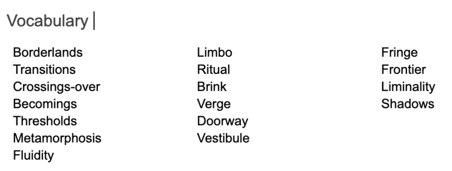 Thumbnail of The Spaces in Between