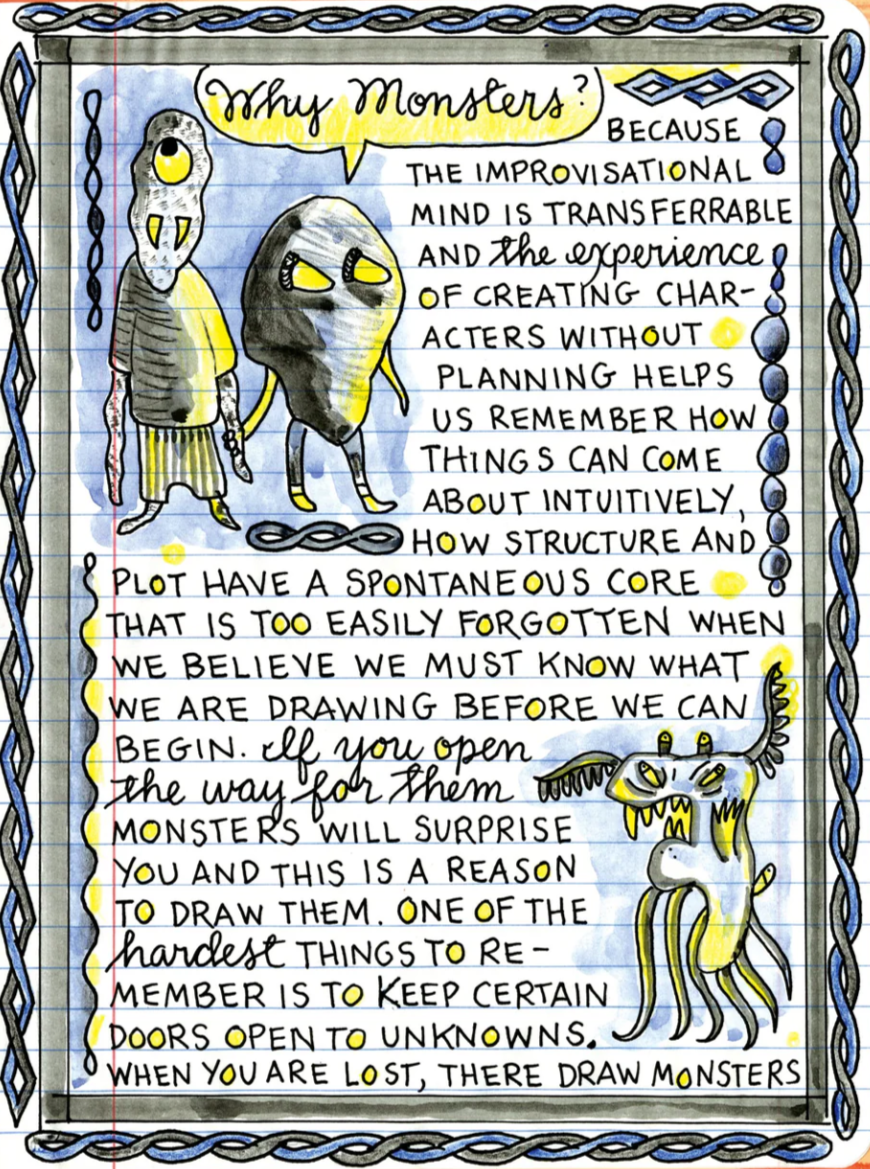 Thumbnail of syllabus lynda barry - Google Search