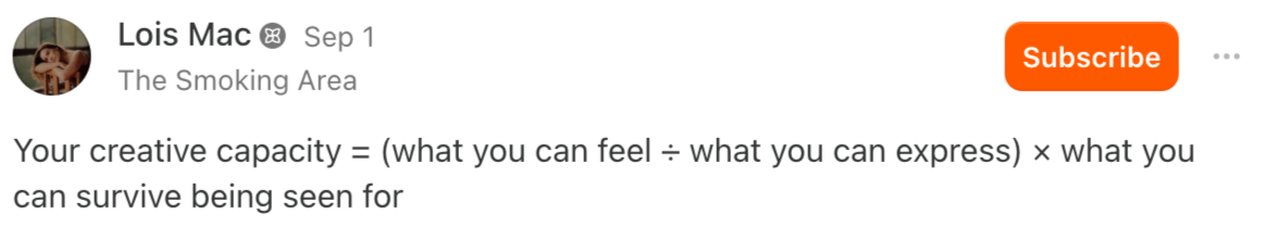 Thumbnail of Lois Mac (@loismac)