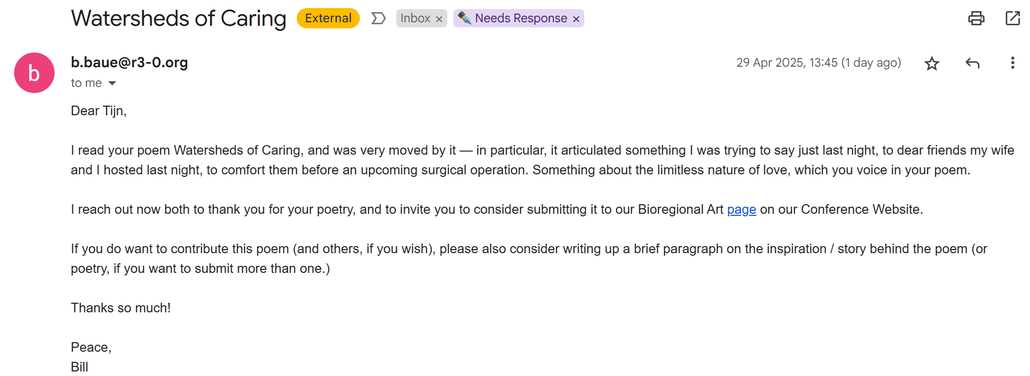 Thumbnail of Watersheds of Caring