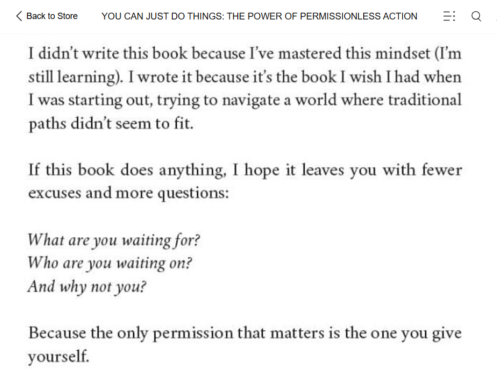 Thumbnail of You Can Just Do Things: The Power of Permissionless Action: 9798992459203: Yang, Jay: Books