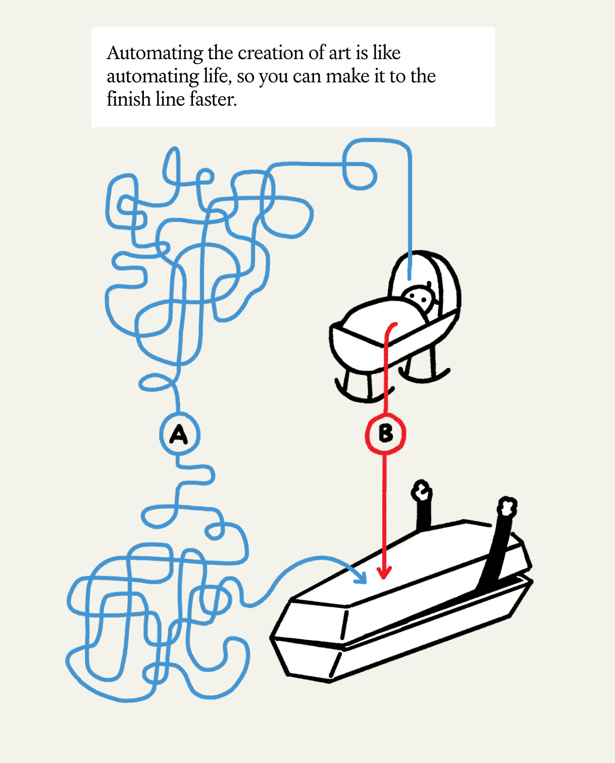 Thumbnail of Sketched Out: An Illustrator Confronts His Fears About A.I. Art