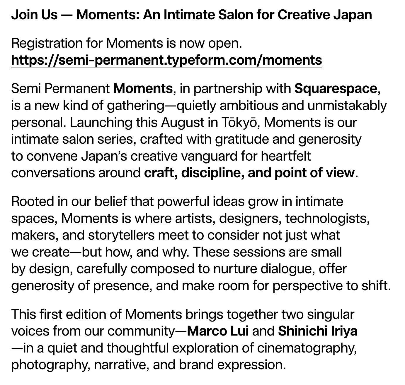 Thumbnail of Semi Permanent Moments - Japan - 2025
