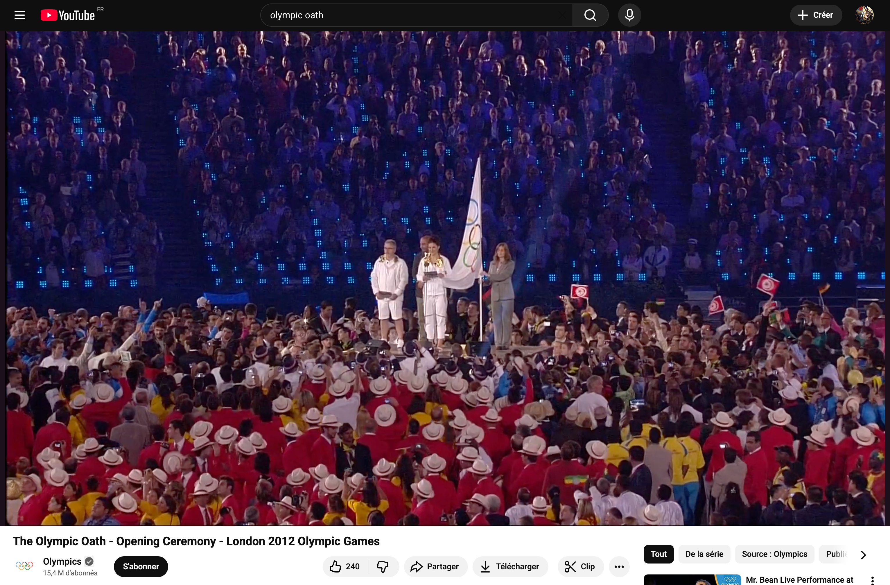 Thumbnail of YouTube