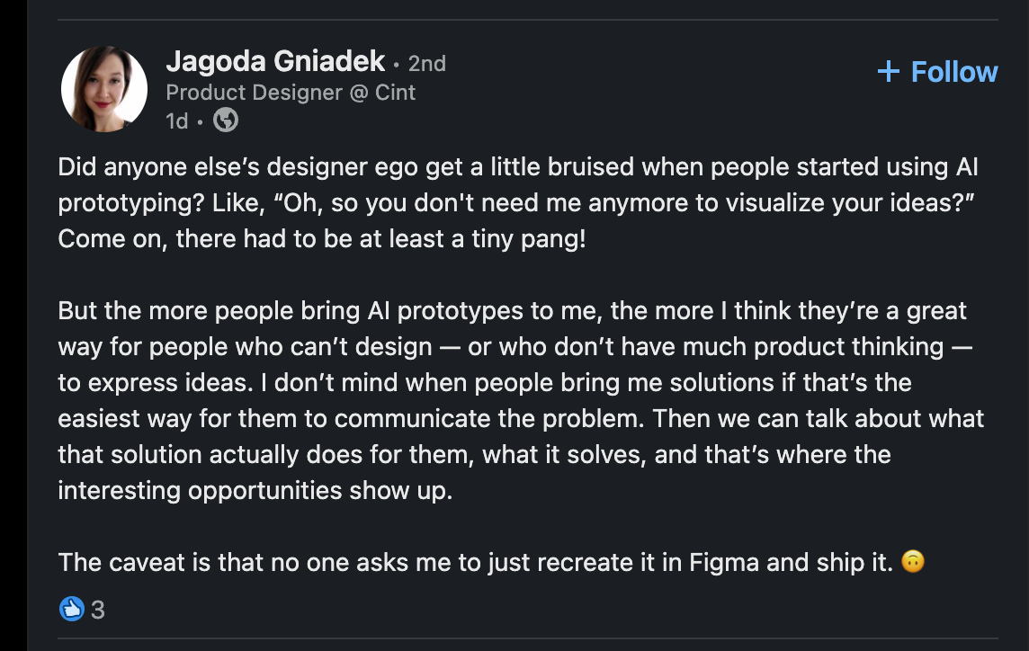 Thumbnail of feed updates