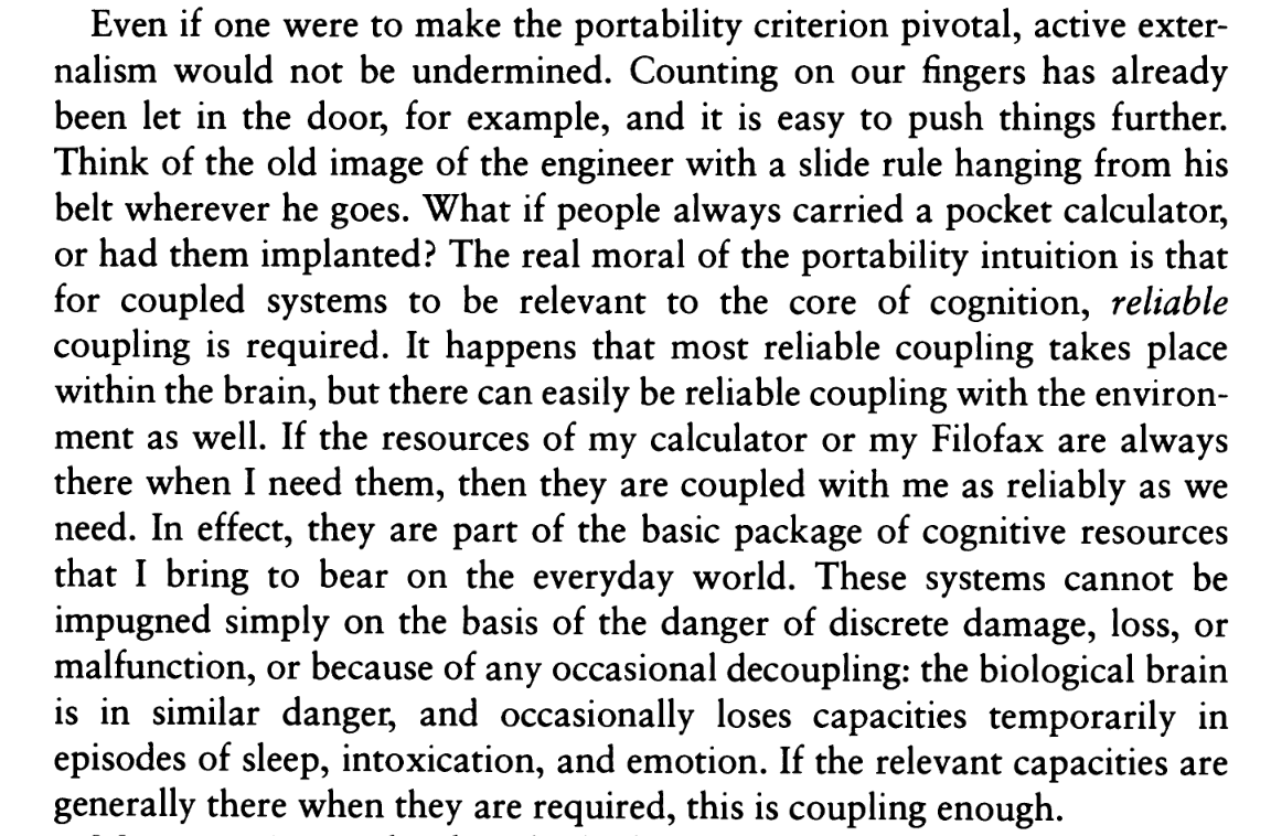 Thumbnail of The Extended Mind