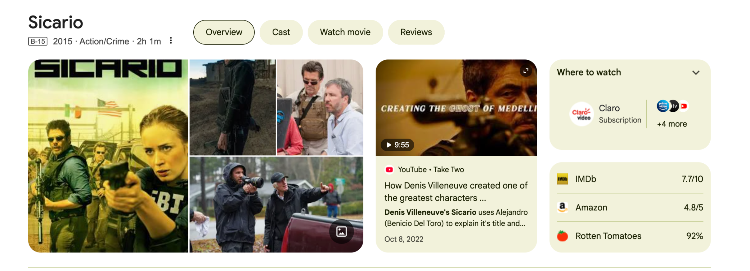 Thumbnail of Google Search