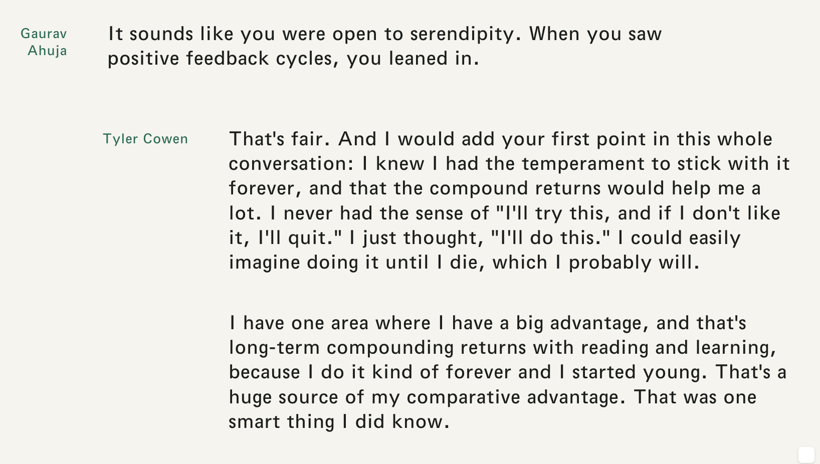 Thumbnail of In Conversation with Tyler Cowen