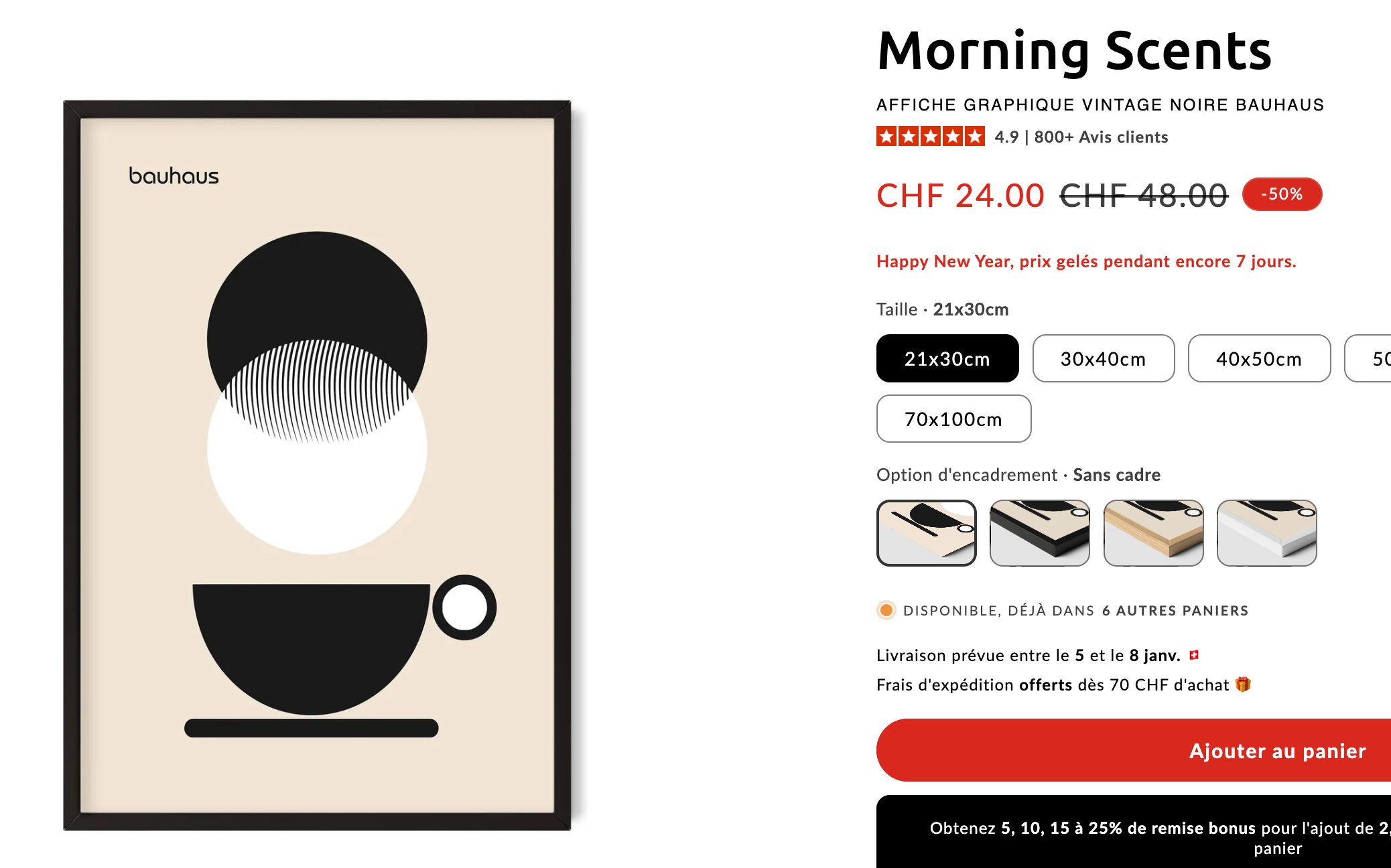 Thumbnail of Affiche Bauhaus