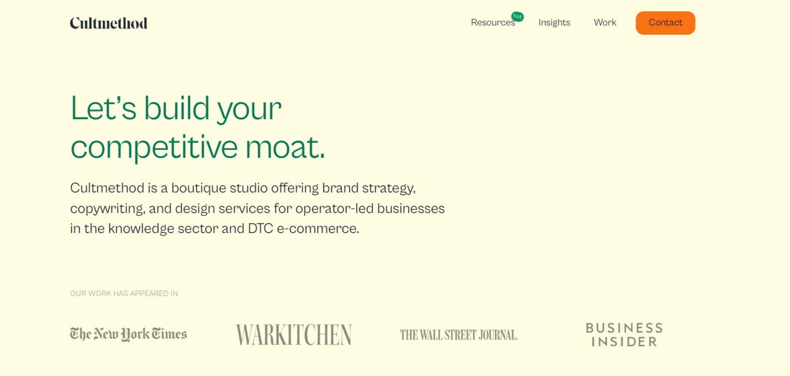 Thumbnail of Cultmethod - Full-stack branding for brands who want to stand apart.