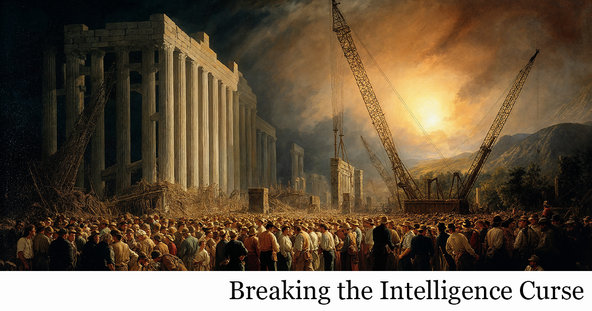 Thumbnail of Breaking the Intelligence Curse - The Intelligence Curse