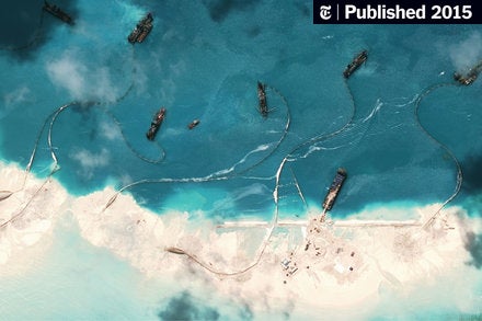 Thumbnail of What China Has Been Building in the South China Sea (Published 2015)