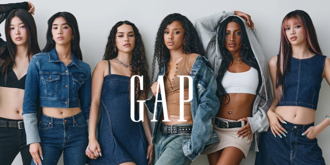 Thumbnail of Gap CEO says its viral denim campaign wasn't just a hit online — it drove double-digit growth in sales, fueled by Gen Z
