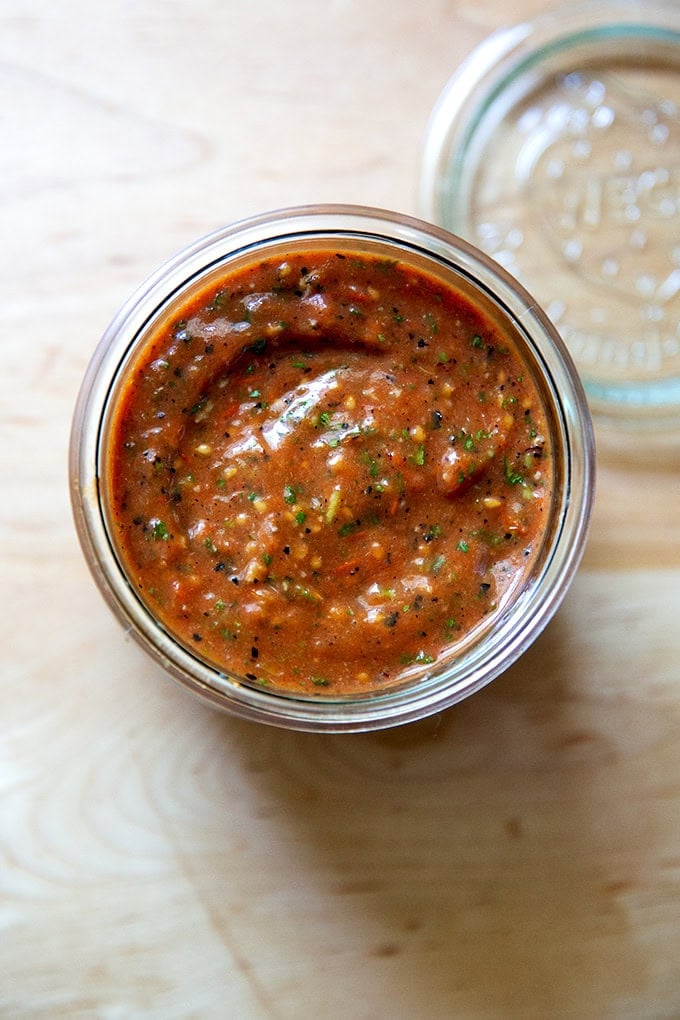 Thumbnail of Easy Charred Cherry Tomato Salsa | Alexandra's Kitchen
