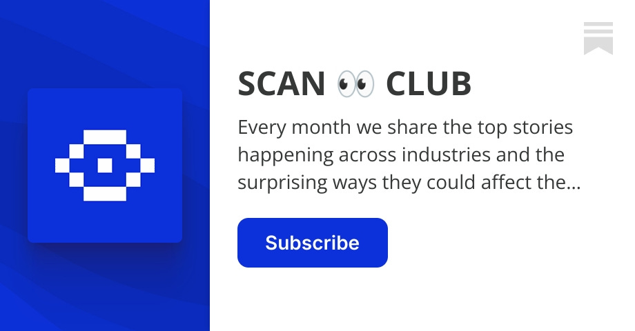 Thumbnail of SCAN 👀 CLUB | Arcade Studios | Substack