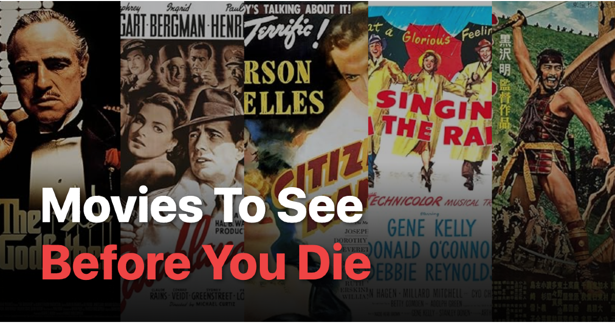 Thumbnail of Top 100 Movies to See Before You Die | Your Watchlists