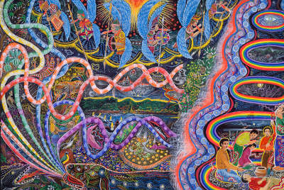 Thumbnail of Pablo Amaringo - Parallel Library