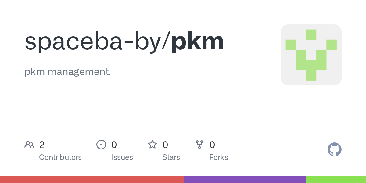 Thumbnail of GitHub - spaceba-by/pkm: pkm management.