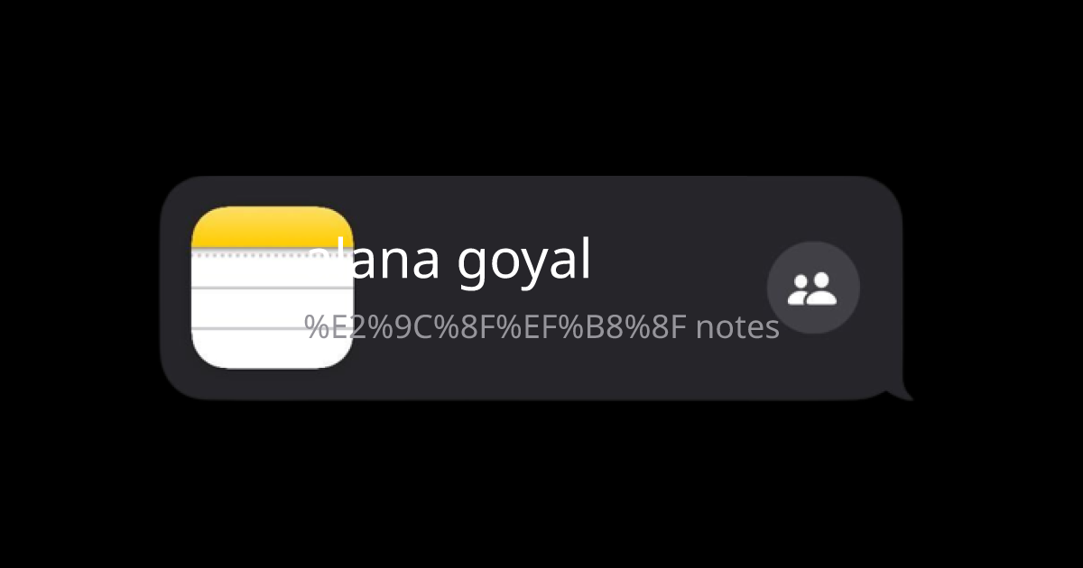 Thumbnail of alana goyal
