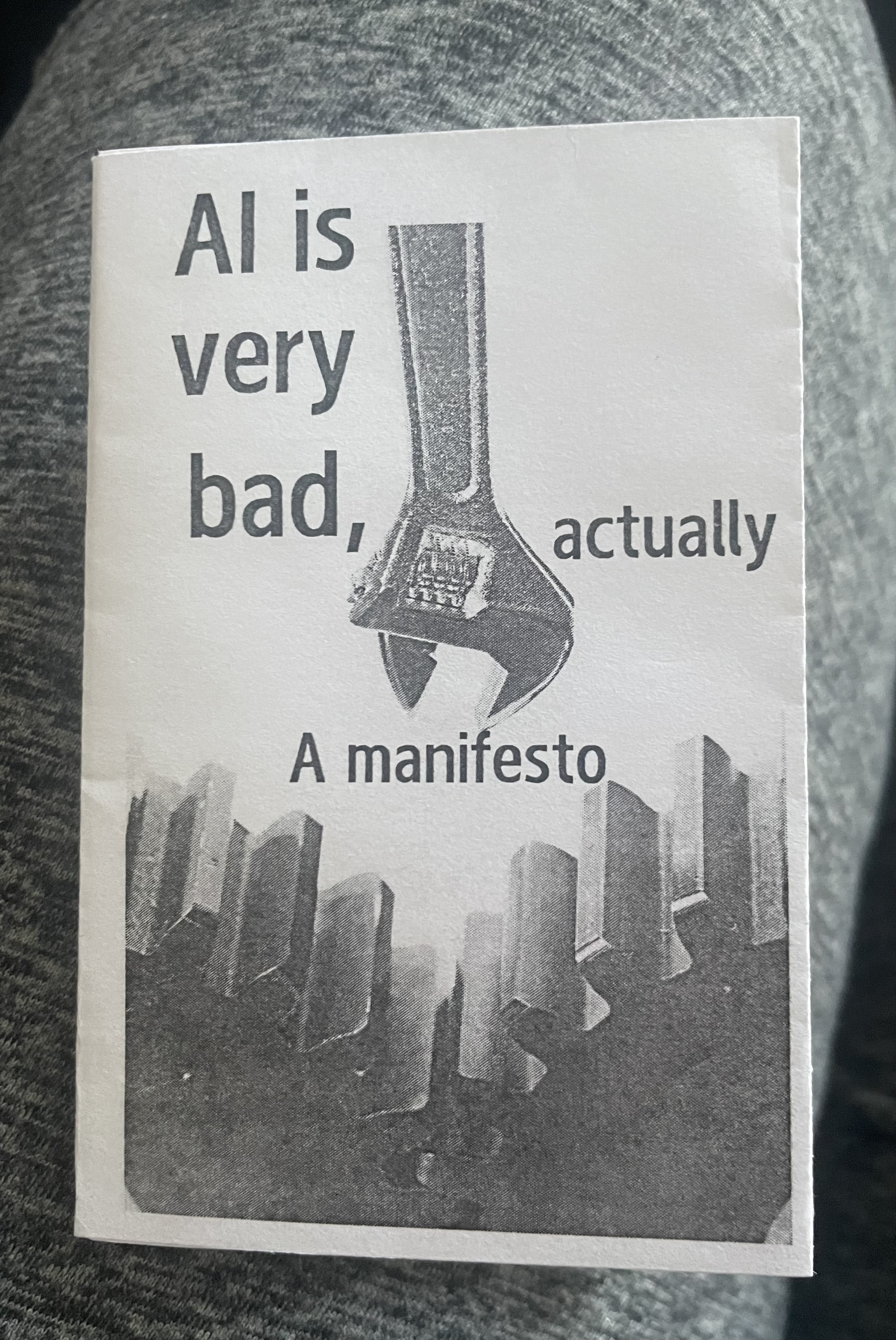 Thumbnail of AI is very bad, actually: A manifesto