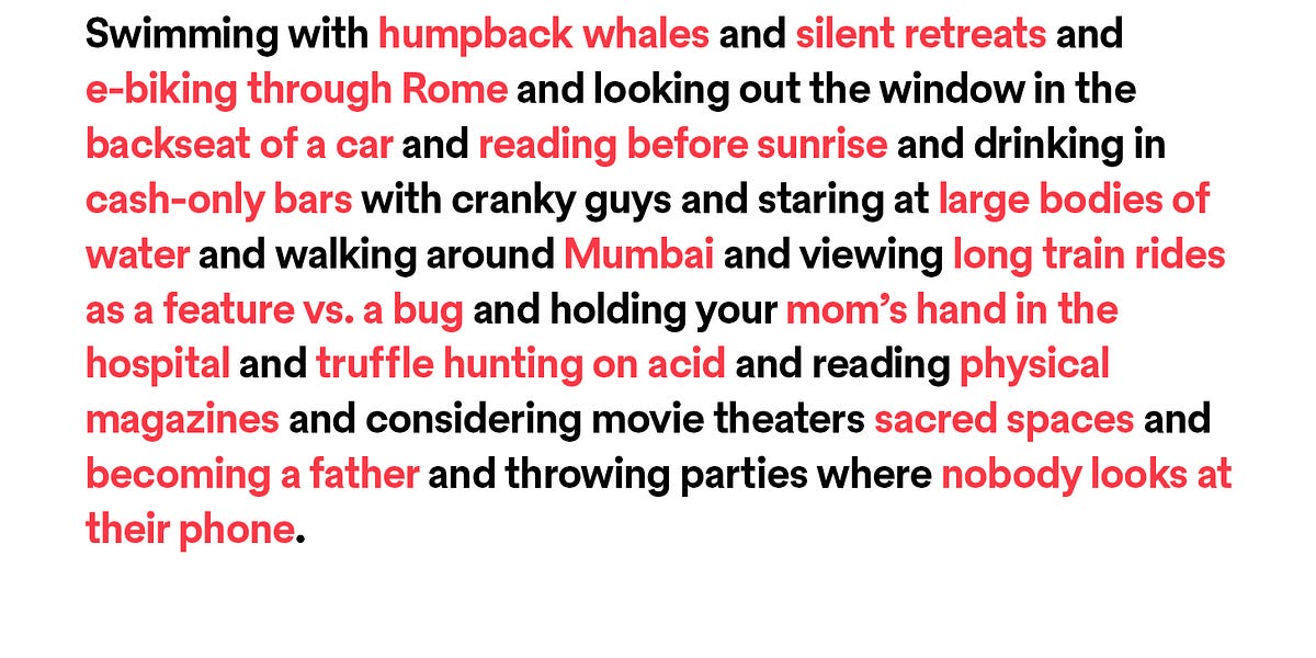 Thumbnail of What were you doing when you felt most offline this year?