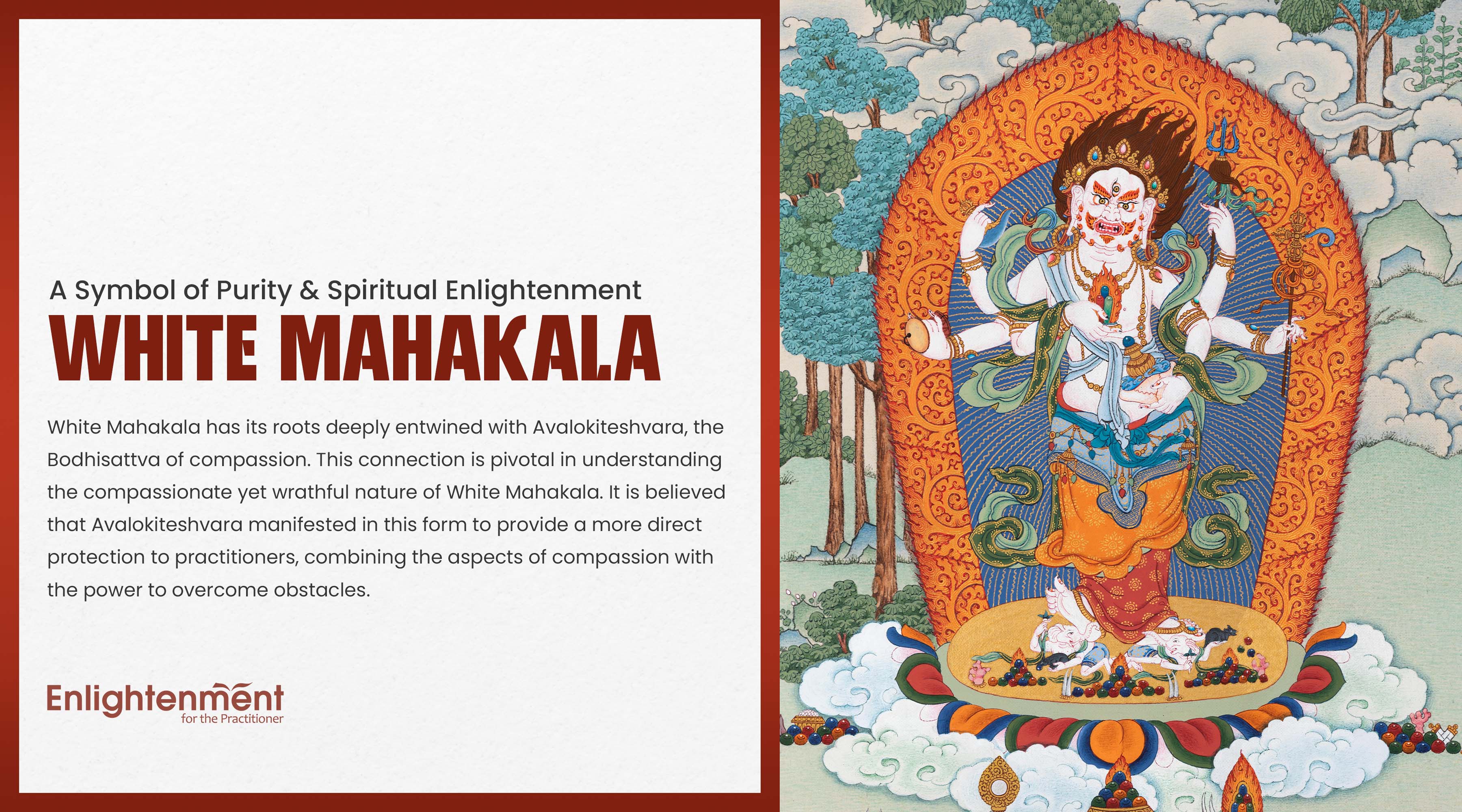 Thumbnail of White Mahakala: A Symbol of Purity and Spiritual Enlightenment