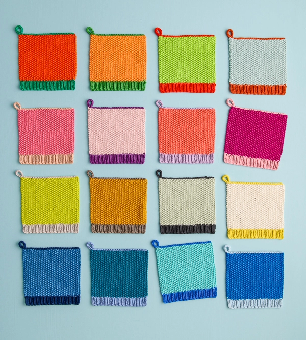 Thumbnail of Knit + Purl Washcloth: Easy, Free Washcloth Knitting Pattern