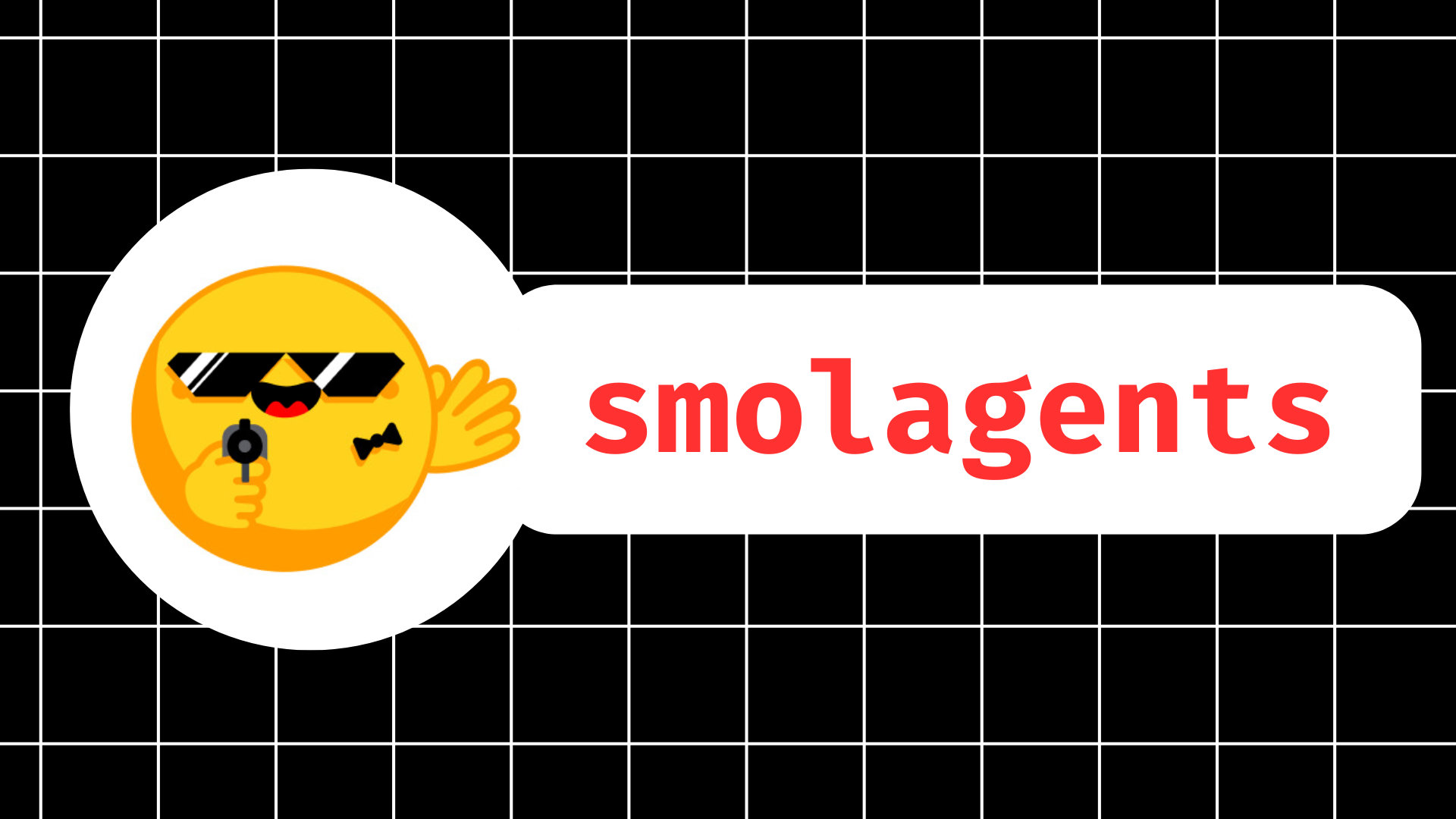 Thumbnail of Introducing smolagents: simple agents that write actions in code.