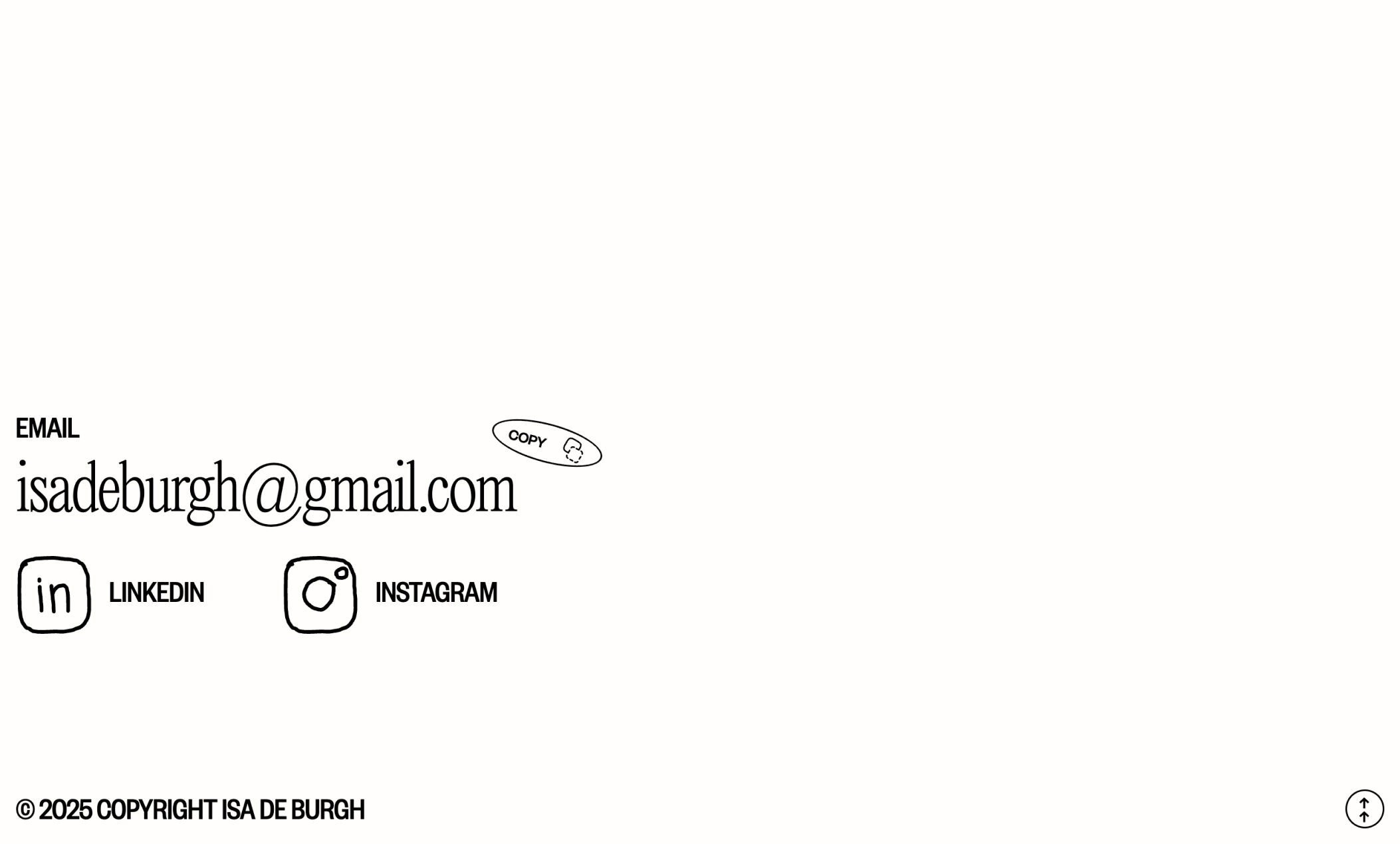 Thumbnail of Footer | Isa de Burgh