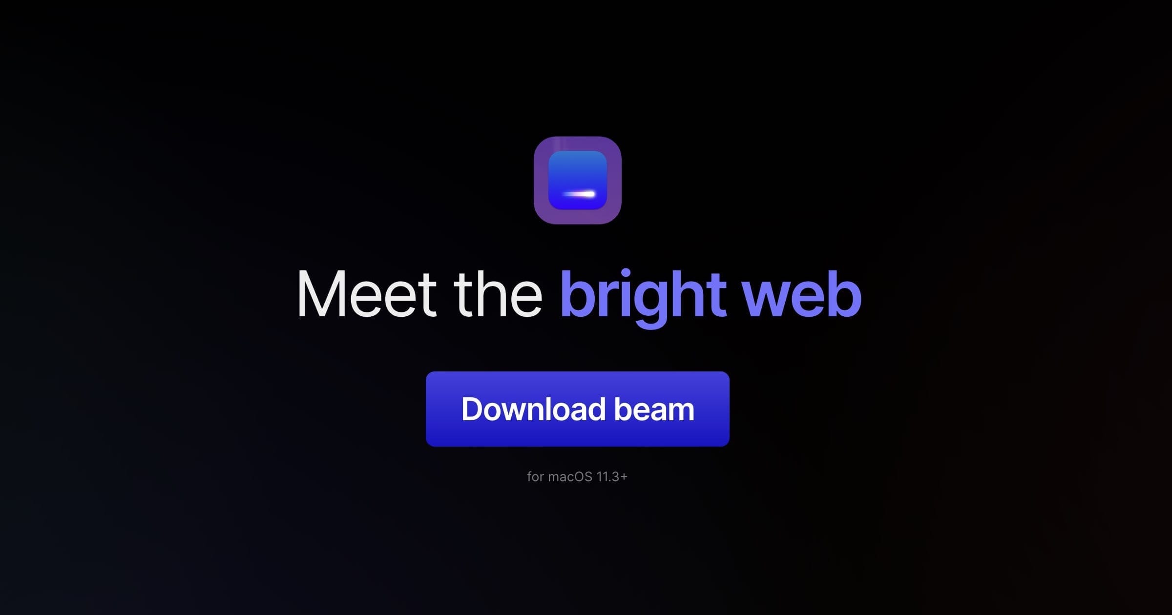 Thumbnail of Meet the bright web – beam
