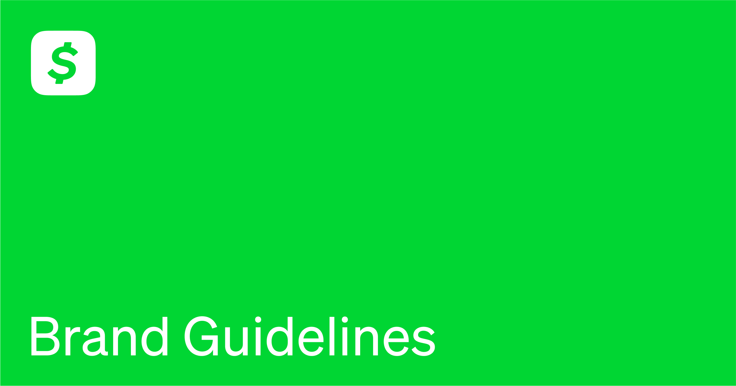 Thumbnail of Cash App Brand Guidelines
