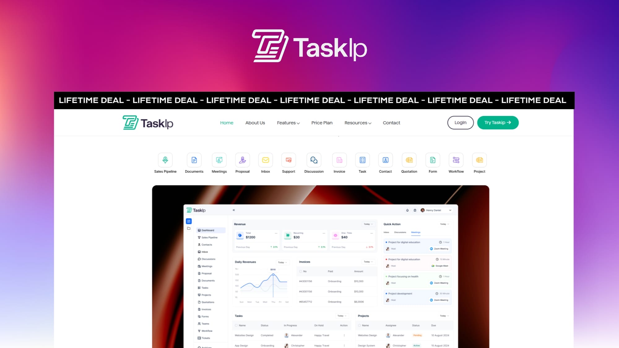 Thumbnail of Taskip Lifetime Deal - Earlybird