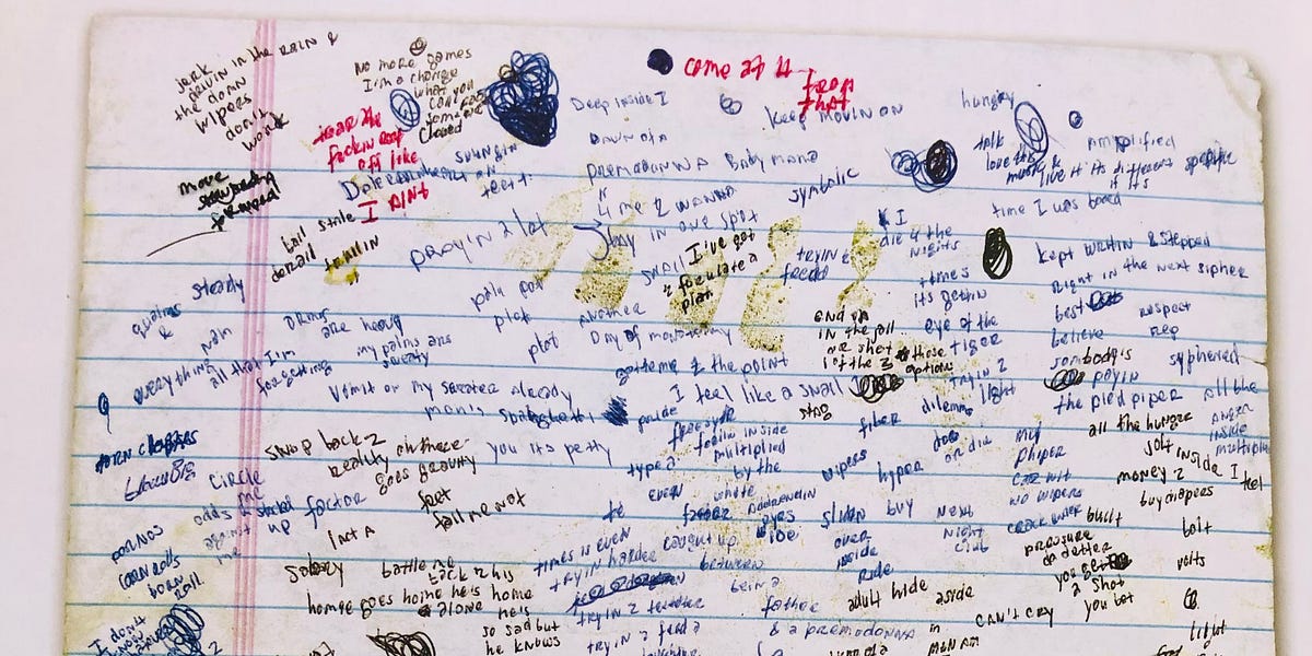 Thumbnail of Re-Noted: Eminem's Boxes of Notes