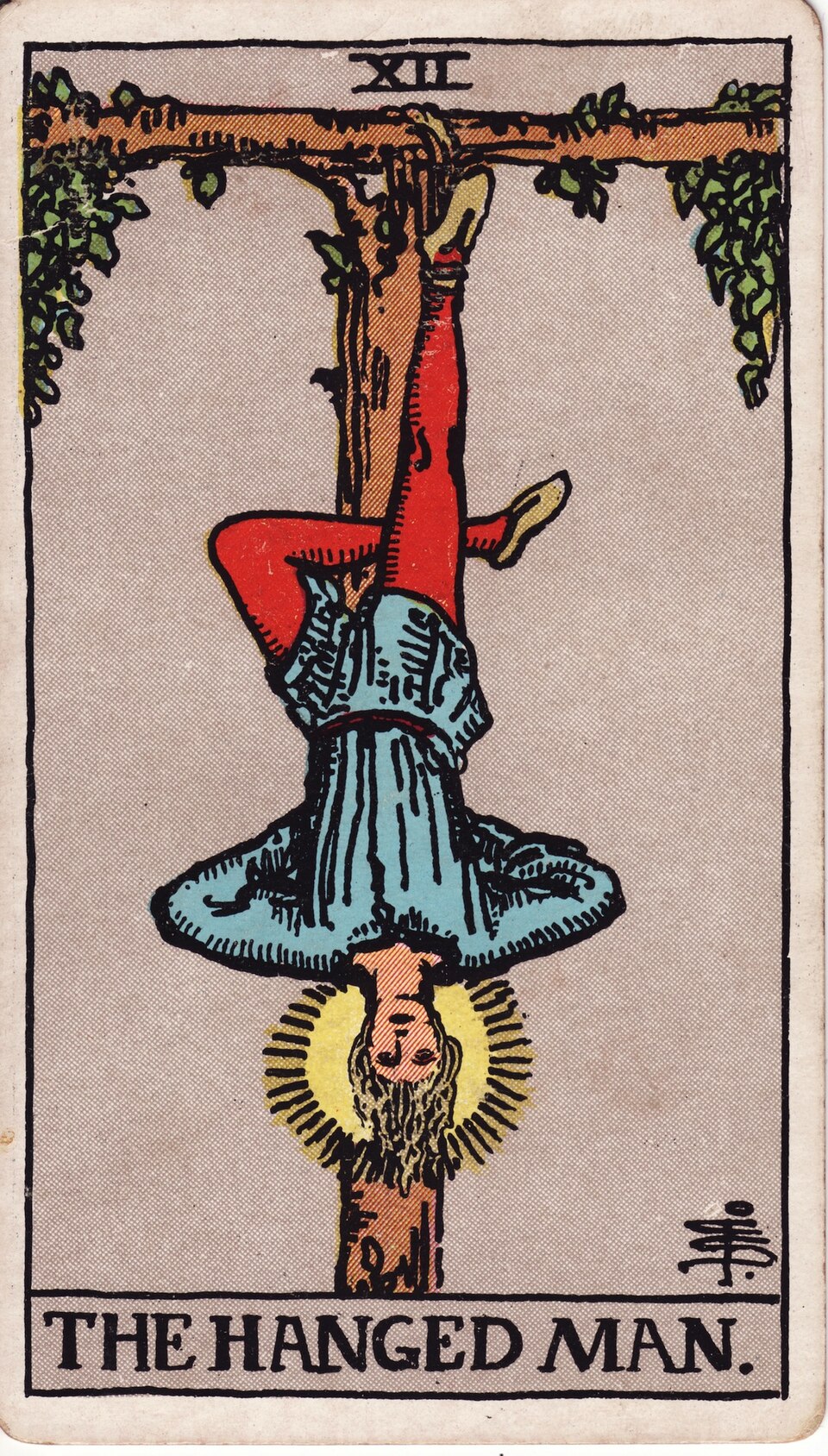 Thumbnail of The Hanged Man (tarot card) - Wikipedia