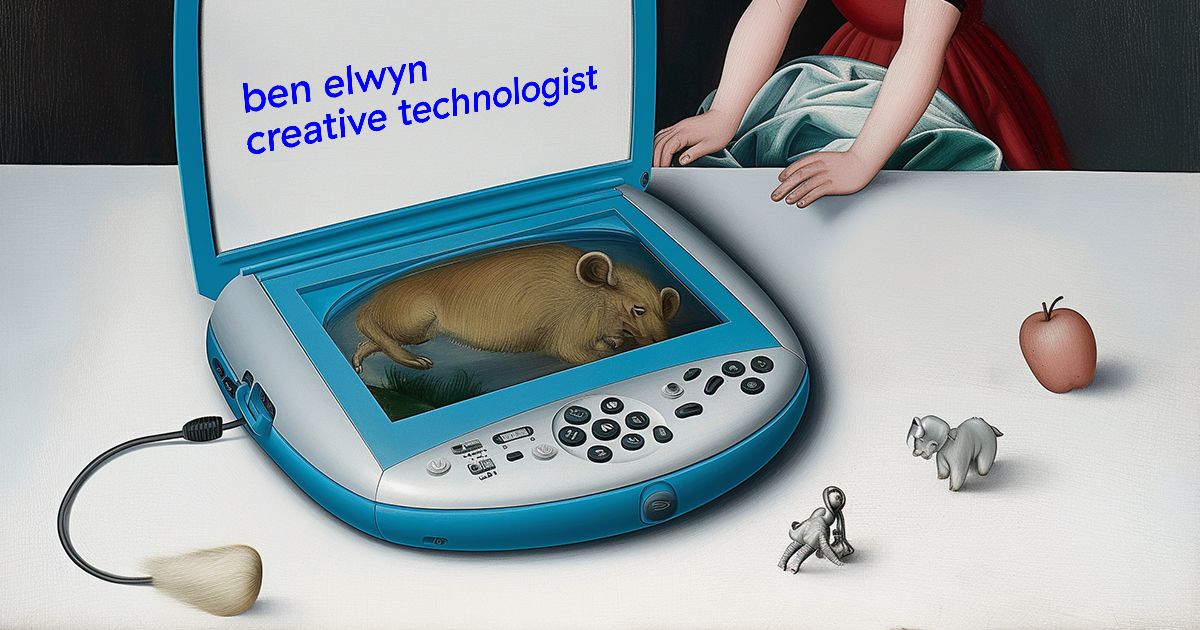Thumbnail of ben elwyn | creative technologist
