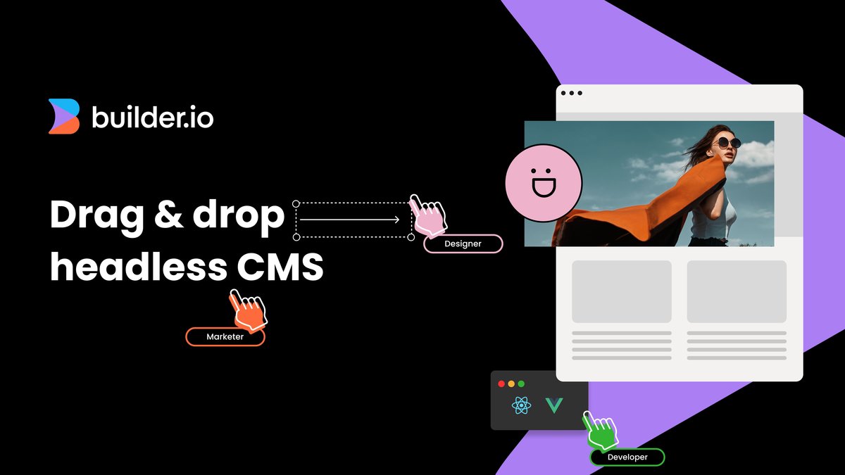 Thumbnail of Builder.io: Drag & Drop Headless CMS